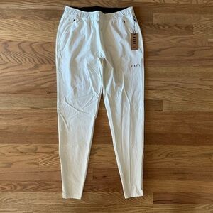 Nobull White new with tags Track Pant Vapor Size S Pockets